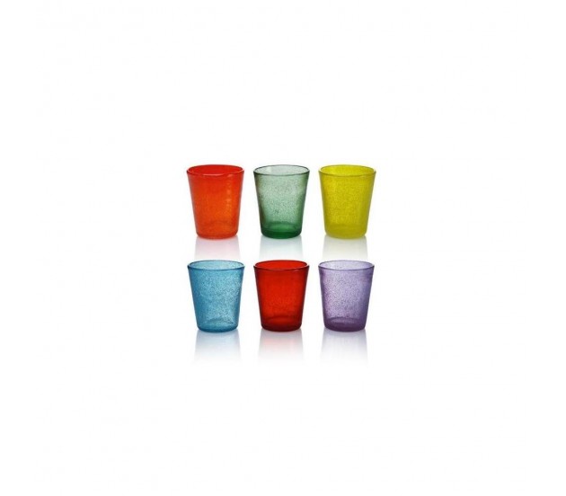 Bicchieri acqua colorati Tonga CTM Comtesse
